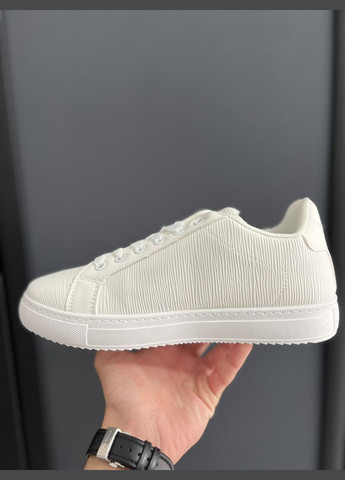 Белые демисезонные мужские кроссовки No Brand