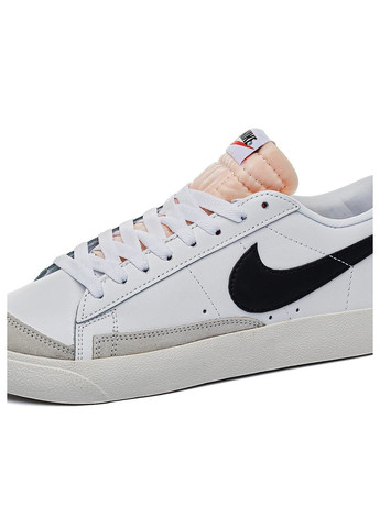 Білі кросівки чоловічі white black, вьетнам Nike Blazer