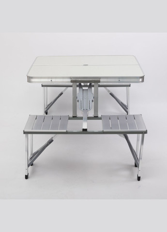 Складной алюминиевый стол трансформер + 4 стула для пикника в чемодане набор туристической складной мебели G03-2 LUGI (327368977)