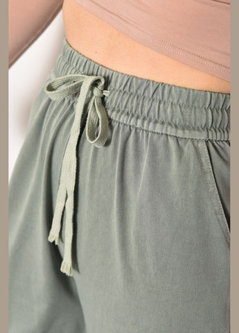 Штани жіночі розкльошені напівбатальні м'ятного кольору Let's Shop (286761538)