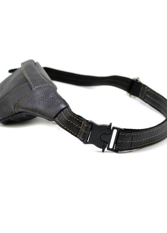 Сумка на пояс через плечо мужская из натуральной кожи большая Черный 35154 LIMARY (333299955)