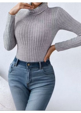 Мягкий женский боди-гольф, с длинным рукавом, размер (арт. 368) No Brand (366889610)