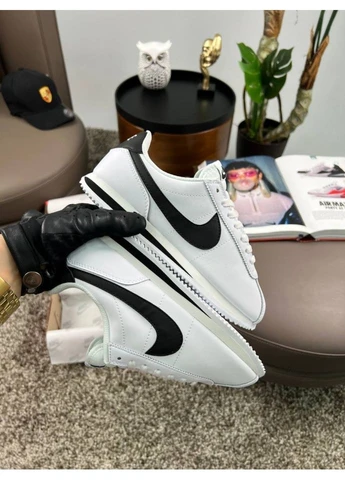 Кросівки White Black (Розмір ) No Brand Cortez W чорно-білі (378647508)