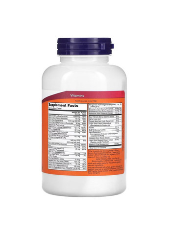 Супер Мультивитамины для Мужчин, Adam, Superior Men's Multi,, 120 таблеток Now Foods (315146136)