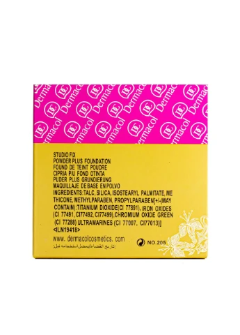 Пудра для обличчя 2 тони Foundation Studio Fix 2 in1 № 2 Бежевий/рожево-бежевий Dermacol (302725266)
