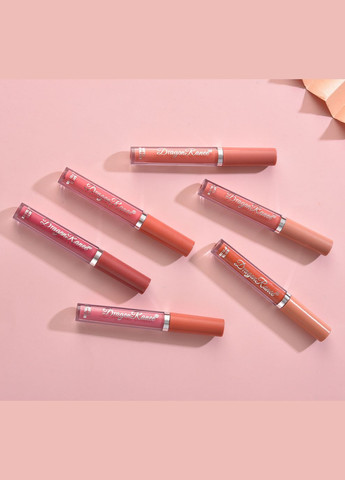 Набор водостойких жидких матовых помад Liquid Lipstick A 3 шт. Dragon Ranee (314933544)