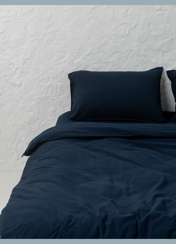 Комплект білизни із вареної бавовни Navy сімейний, Простирадло з резинкою 180х200 Leglo (300370794)