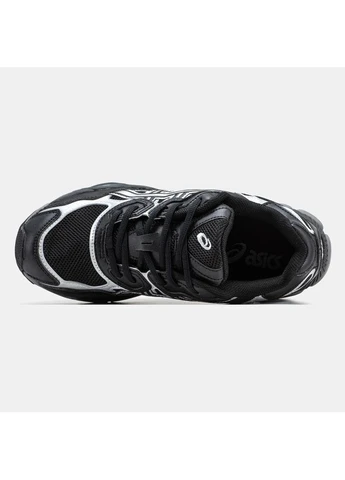 Білі кросівки чоловічі asics gel-nyc black white асікс гель нюк білі демісезон No Brand