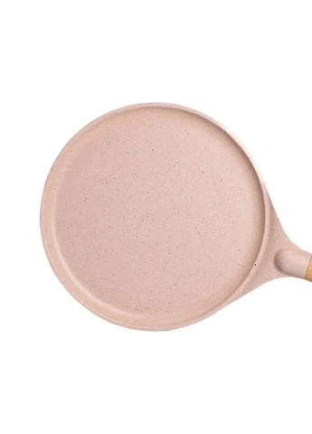 Алюминиевая блинная сковорода с мраморным антипригарным покрытием Ø 26 см, толстое дно бежевый MGC (356460633)