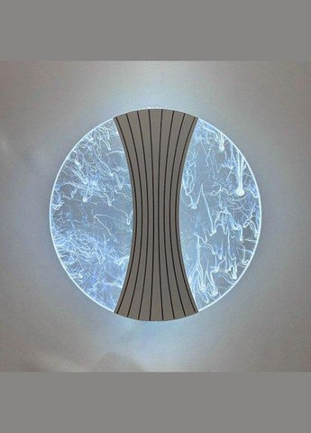 Світильник світлодіодний настінний, бра SMOKE 15W R200 ON/OFF WHITE 220V IP20 Luminaria (329440159)