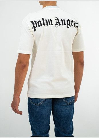 Біла футболка чоловіча Palm Angels