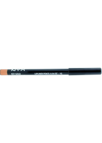 Контурний олівець для губ Slim Lip Pencil GOLD (SPL837) NYX Professional Makeup (279364294)