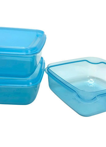 Набір харчових контейнерів (3 шт) 600 мл. IKEA PRUTA (322860721)