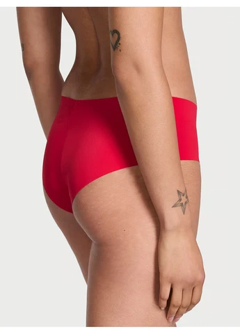 Трусики-чики жіночі безшовні No-Show Cheeky Panty червоні L Victoria's Secret (401236238)
