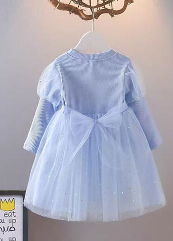 Голубое платье No Brand (316579716)