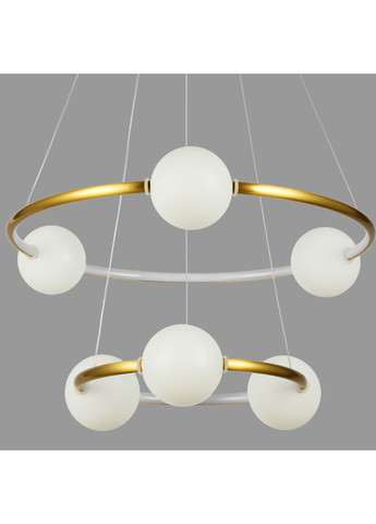 Подвесная led люстра 40W в бронзовом цвете (84-1024 GAB) No Brand (372991258)