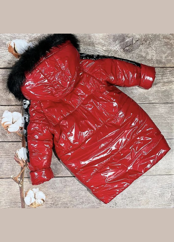 Червона зимня куртка le kris No Brand