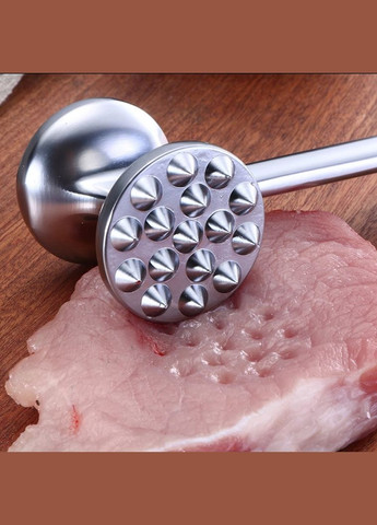 Молоток для відбивання м'яса 24*6*4.5 см з цинкового сплаву Kamille (303209505)