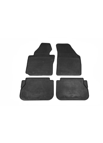 Гумові килимки (4 шт, ) для Volkswagen Caddy 2004-2010 рр Polytep (390736264)