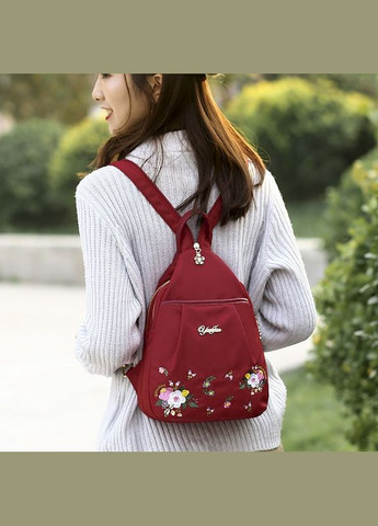 Рюкзак женский с вышивкой Red XS Italian Bags (291882969)