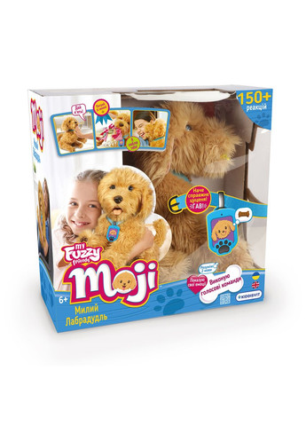 Интерактивная игрушка – Лабрадудель Moji (укр. - англ.) My Fuzzy Friends (358649318)