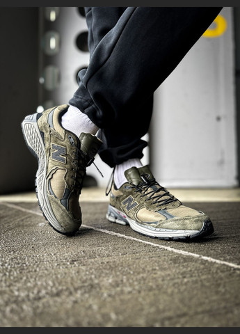 Хакі всесезон кросівки чоловічі new balance 2002r protection pack khaki | нью беланс 2002r хакі No Brand