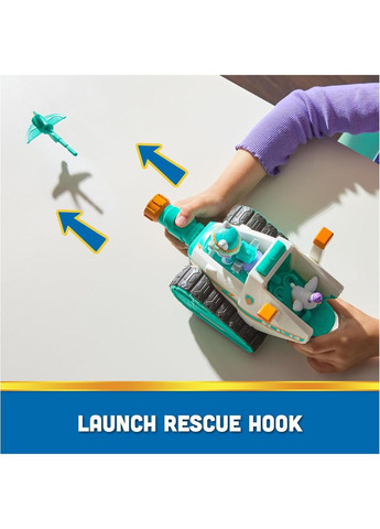 Щенячий патруль Снегоход Эверест Делюкс с пусковой установкой, сноубордом и Ципалеттой Paw Patrol Spin Master (365251756)