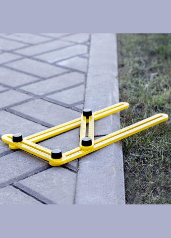 Шаблометр ручний професійний з розміткою Re2ls з ABS-пластику (лінійка-шаблон) Losso (327041471)