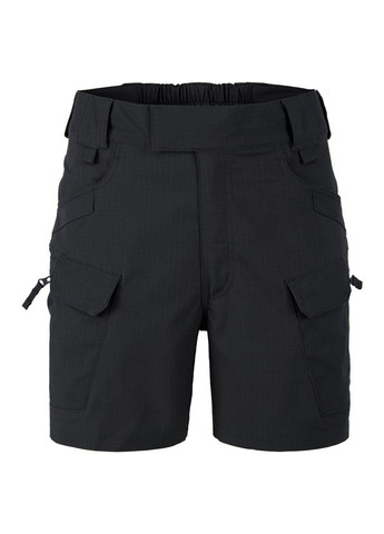 Шорты Helikon PoliCotton Rip-Stop UTS 6", Black, Helikon-Tex (338182958)