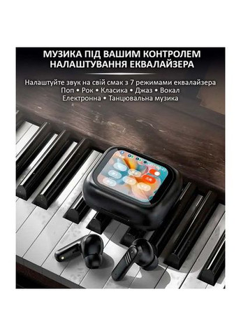 Бездротові навушники LX-10 TWS Earbuds з LED дисплеєм Bluetooth бездротові навушники затички. Колір: чорний No Brand (357345859)