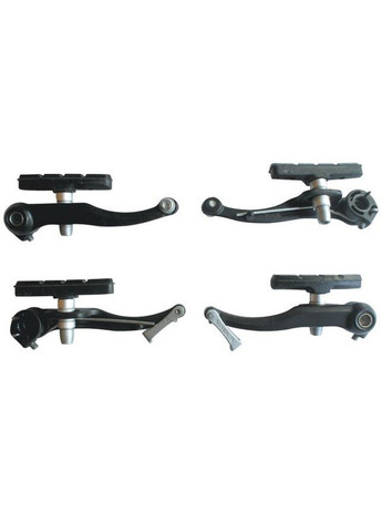 Тормоз 110мм, на два колеса, черный Saccon (359456231)