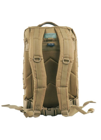 Тактичний Рюкзак Assault Laser Cut Large 36 л 51 x 29 x 28 см Койот (14002701) Mil-Tec (348117174)