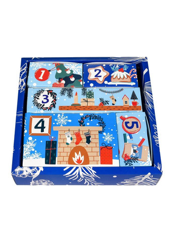 Детский набор для творчества раскрашивания гипсовой фигурки "Адвент календарь" 31047 Strateg (369527856)