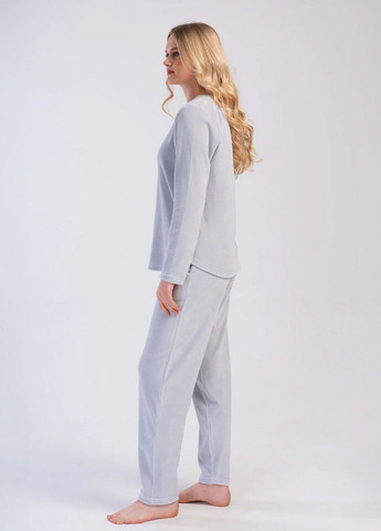 Серая зимняя пижама женская Vienetta