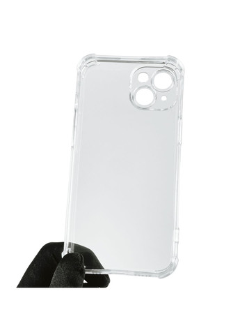 Чехол для iPhone 14 с бронь углами выше экрана противоударный на айфон 14 прозрачный Apple (366022703)