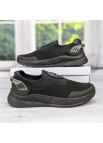 Хакі Літні кросівки чоловічі чорні літні сітки Dago