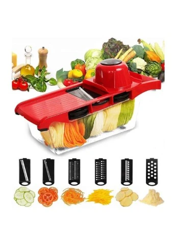 Овощерезка Mandoline Slicer 6 в 1 - Многофункциональный слайсер для быстрой нарезки от (50068-DT-59_173) XPRO (393252199)