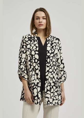 Бежевый женский жакет Moodo -