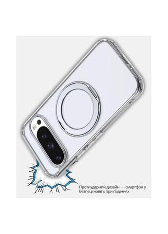 Чохол до мобільного телефона Aura Fold Google Pixel 9 / 9 Pro / 10 / 10 Pro Transparent (714137) BeCover Aura Fold Google Pixel 9 / 9 Pro / 10 / 10 Pro Tra (366067604)