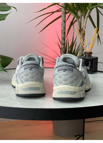 Сірі Осінні кросівки чоловічі і жіночі asics gel-kahana 8 gray beige | асікс гель-кахана 8 сірі бежеві No Brand