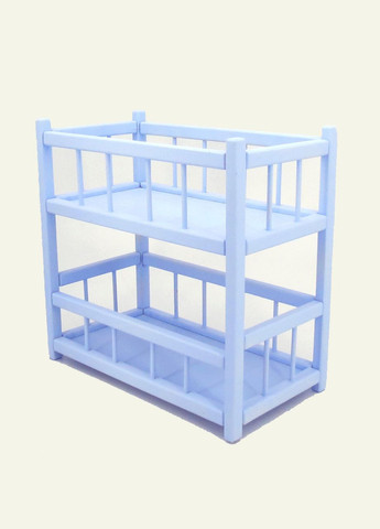 Ліжко для ляльок з дерева Попелюшка ірис (КРТ-000352) No Brand (328605941)