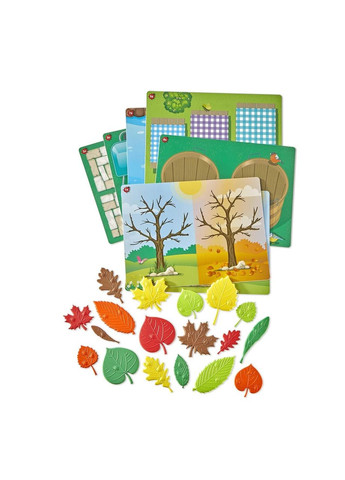 Математичний набір "Сенсорні листочки " сенсорне листя Sensory Leaves Math Activity Set hand2mind (342374329)