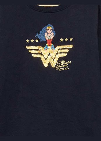 Тёмно-синее платье демисезон,темно-синий в узоры, Kiabi (297154021)