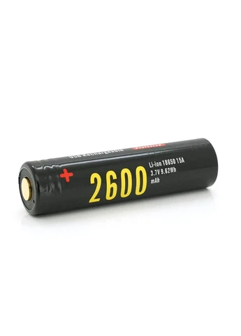 Акумулятор 18650 Li-Ion USB-3.7-2600 microUSB 2.5A 2600mAh Soshine (382950863)