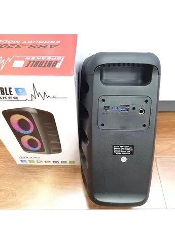 Портативная Bluetooth колонка ABS-3202 • Беспроводная акустическая колонка для музыки, дома, отдыха и поездок No Brand 57559 (400424813)