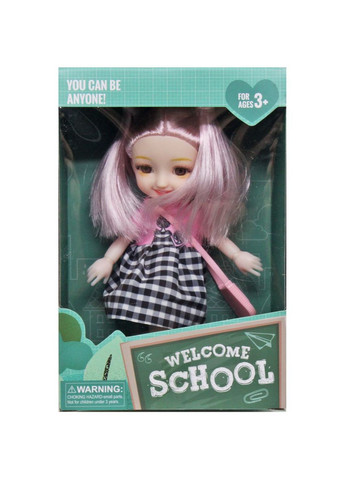 Кукла "Welcome to school", 15 см (вид 4) MIC (293057077)