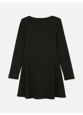 Чёрное платье демисезон,черный, Primark (366037416)