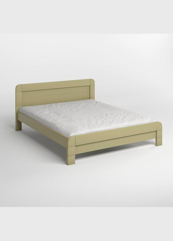 Двоспальне дерев'яне ліжко Тоскана Люкс (підйомний механізм) (RAL1020) 180х200 см (MBG-3005) Mebigrand (368280244)