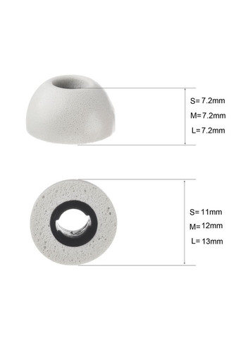 Пенные насадки амбушюры TWS Galaxy Buds Pro Размер S Samsung (346058765)