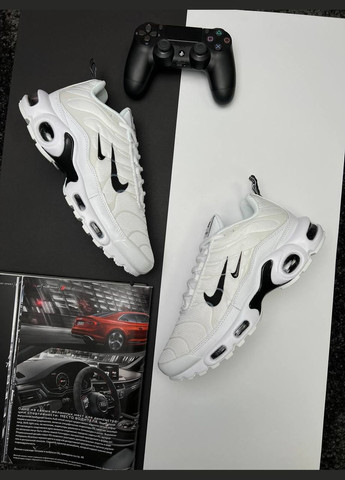 Білі Осінні кросівки чоловічі, вьетнам Nike Air Max TN Plus White